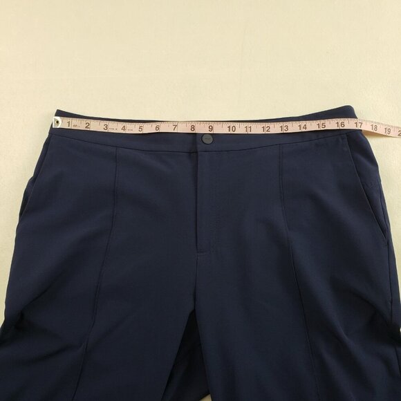 RLX Ralph Lauren Pant Womens Large Blue Straight Leg Active Casual Stretch - Picture 13 of 14